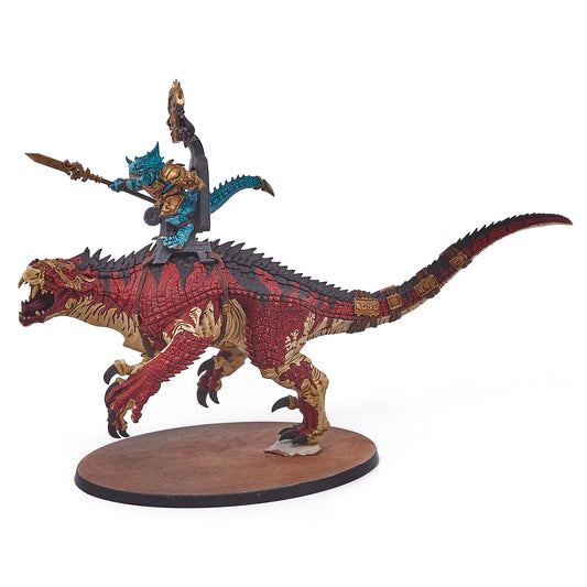 Seraphon - Saurus Oldblood on Carnausaur (15656-V) - Used