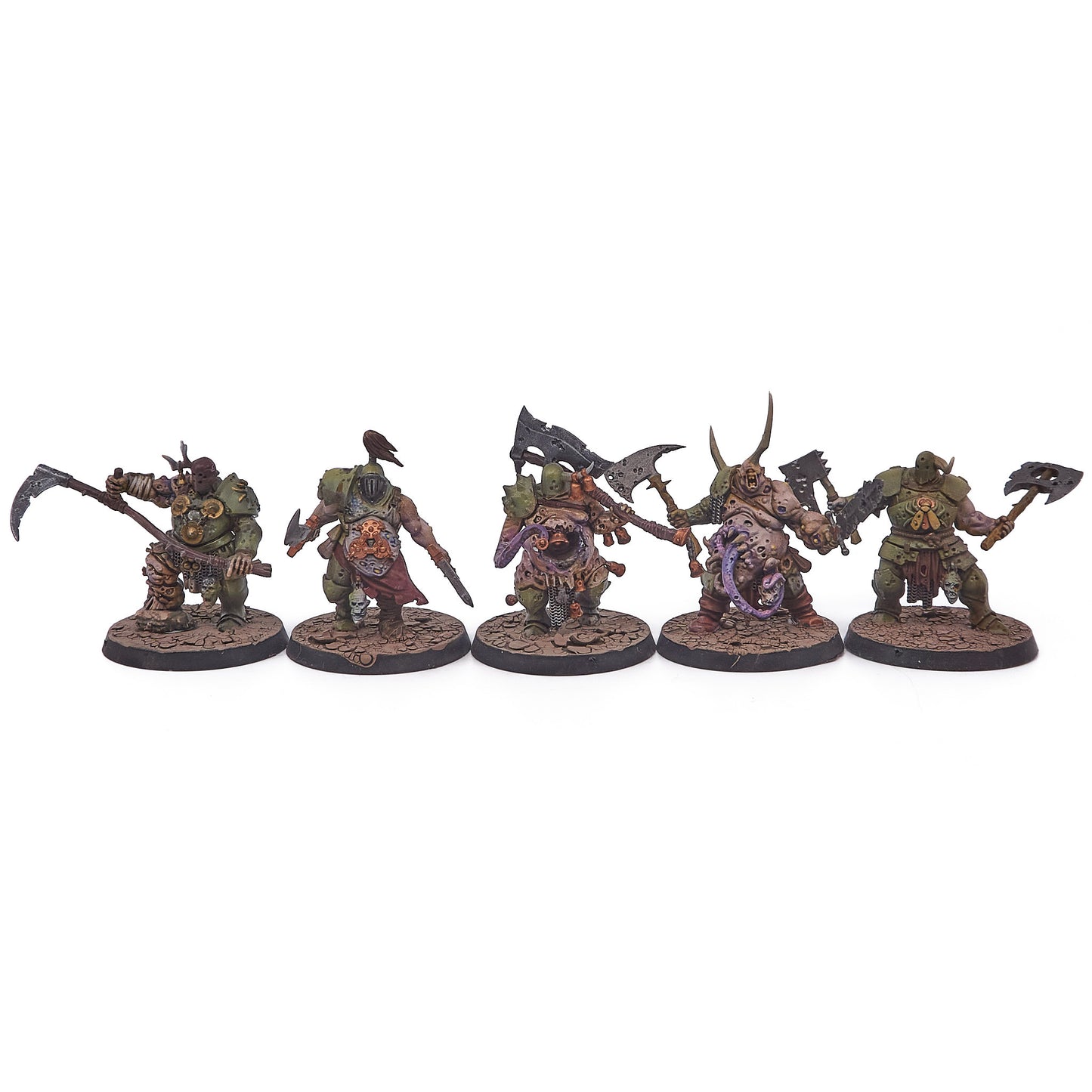 Maggotkin of Nurgle - Putrid Blightkings (15659-V) - Used