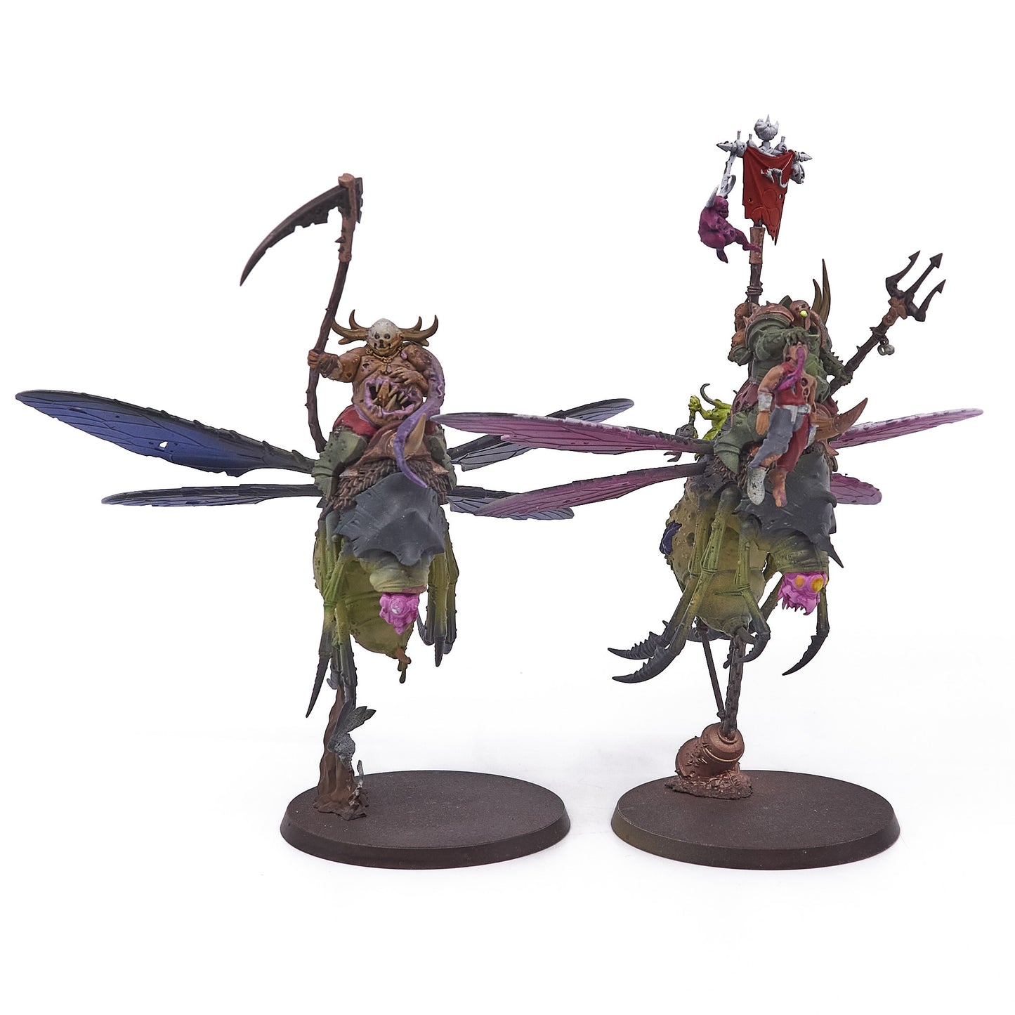 Maggotkin of Nurgle - Pusgoyle Blightlords (15665-V) - Used