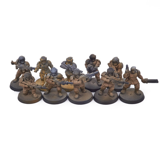 Astra Militarum - Cadian Shock Troops (15858) - Used