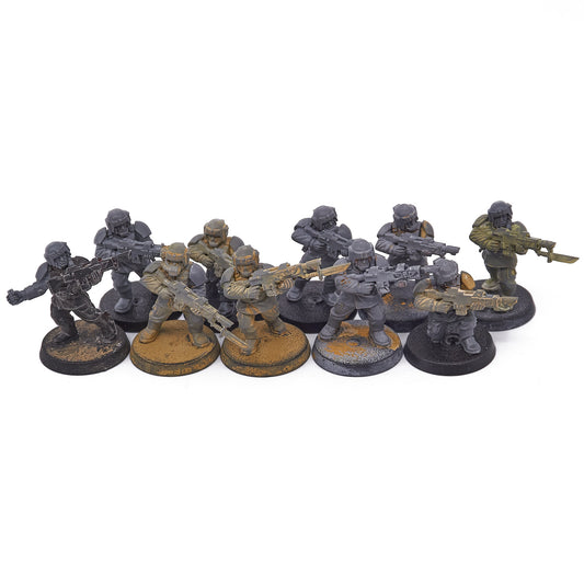 Astra Militarum - Cadian Shock Troops (15861) - Used