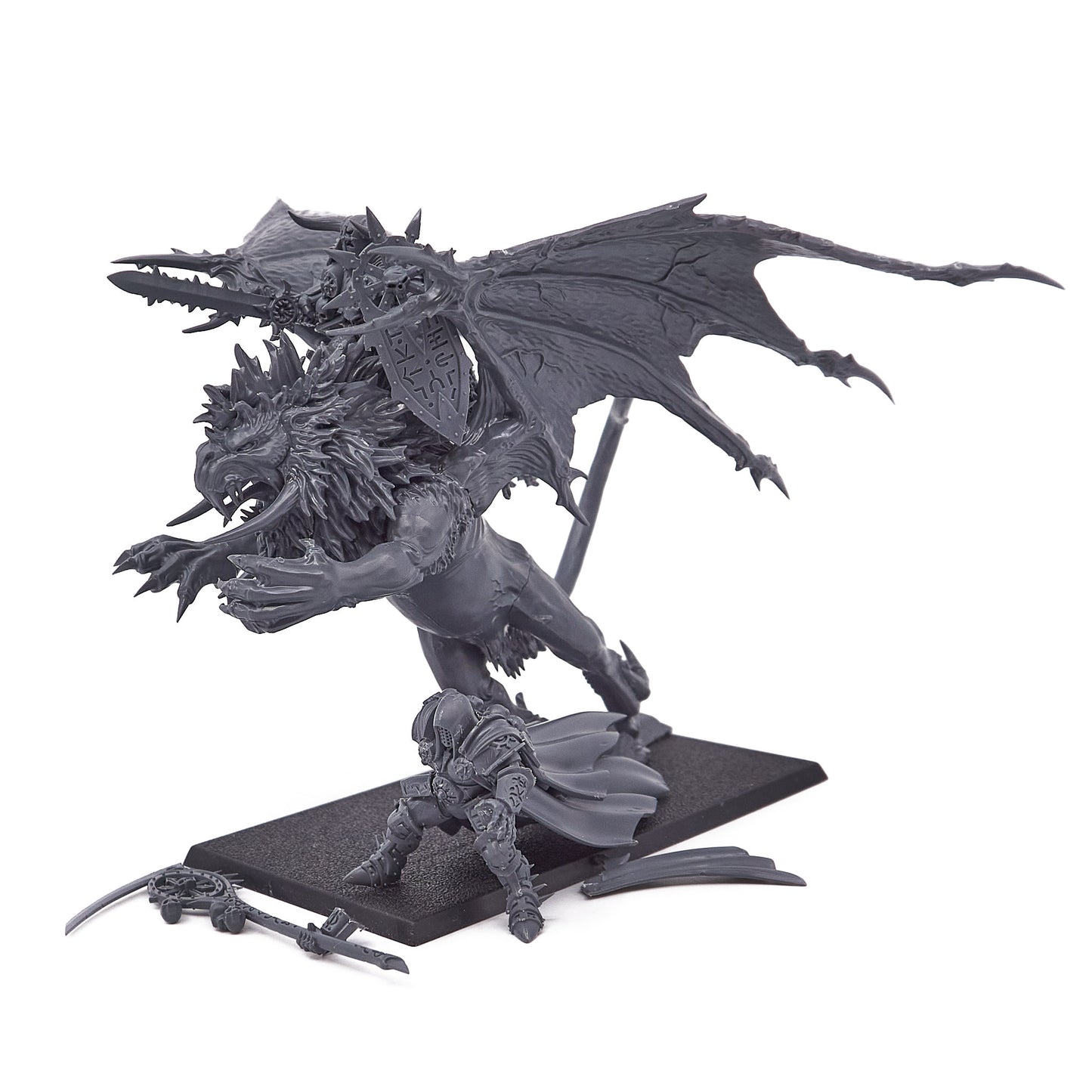 Warriors of Chaos - Chaos Lord on Manticore (15911) - Used