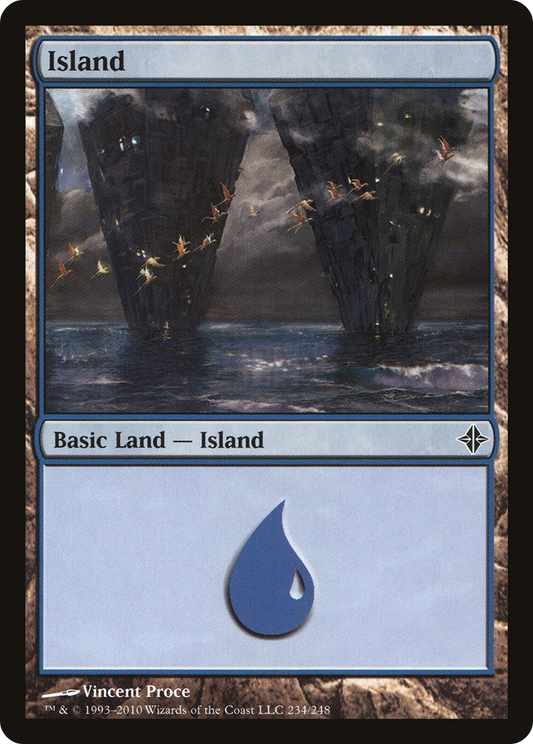 Island (ROE-234) - Rise of the Eldrazi Foil