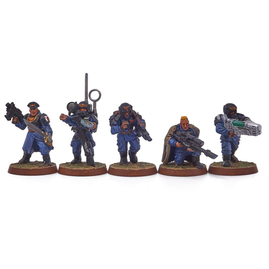 Astra Militarum - Cadian Command Squad (16004) - Used
