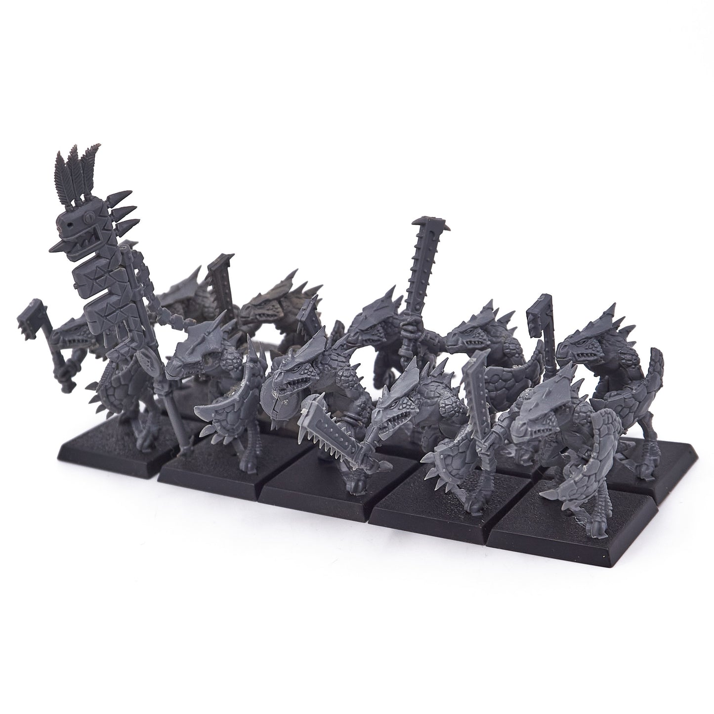 Lizardmen - Saurus Warriors (16072) - Used