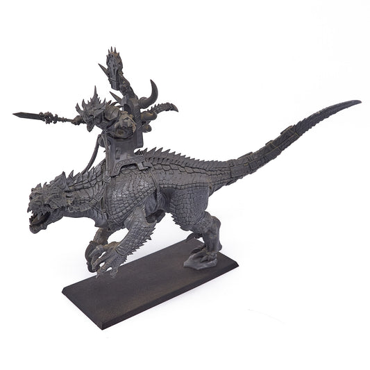 Lizardmen - Saurus Oldblood on Carnosaur (16078-V) - Used