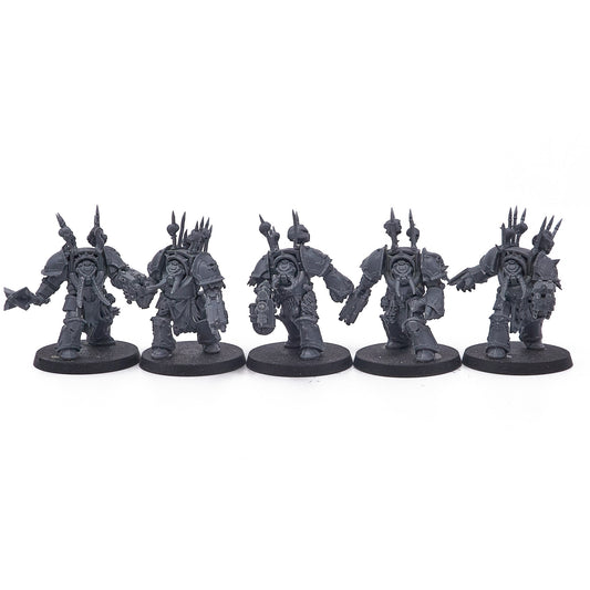 Chaos Space Marines - Chaos Terminator Squad (16174-V) - Used