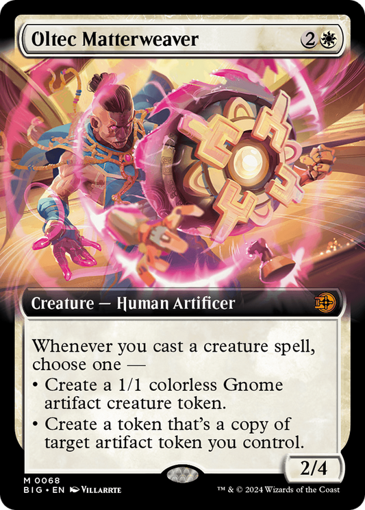 Oltec Matterweaver (BIG-068) - The Big Score: (Extended Art) Foil