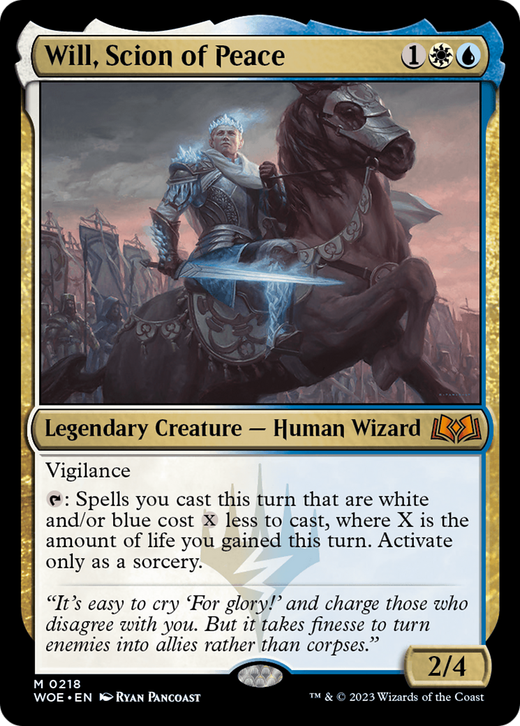 Will, Scion of Peace (WOE-218) - Wilds of Eldraine