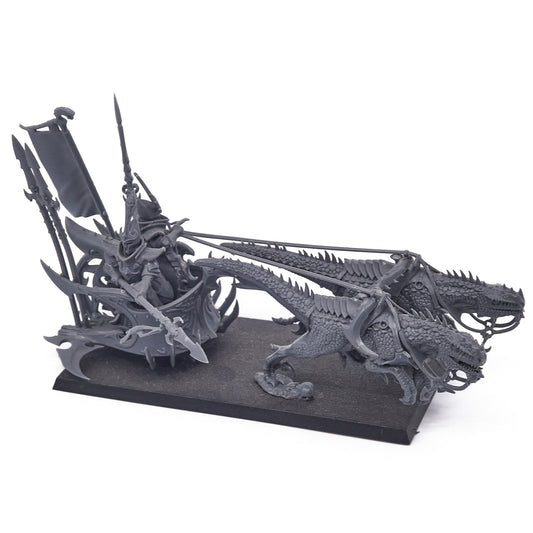 Dark Elves - Cold One Chariot (16272) - Used
