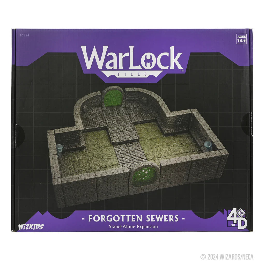 4D WarLock Tiles - Forgotten Sewers