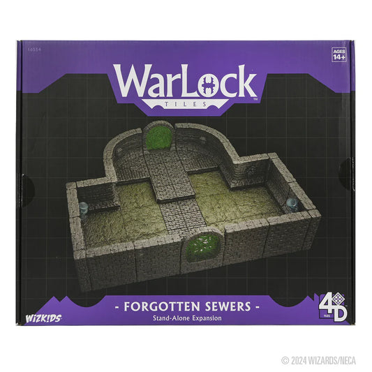 4D WarLock Tiles - Forgotten Sewers