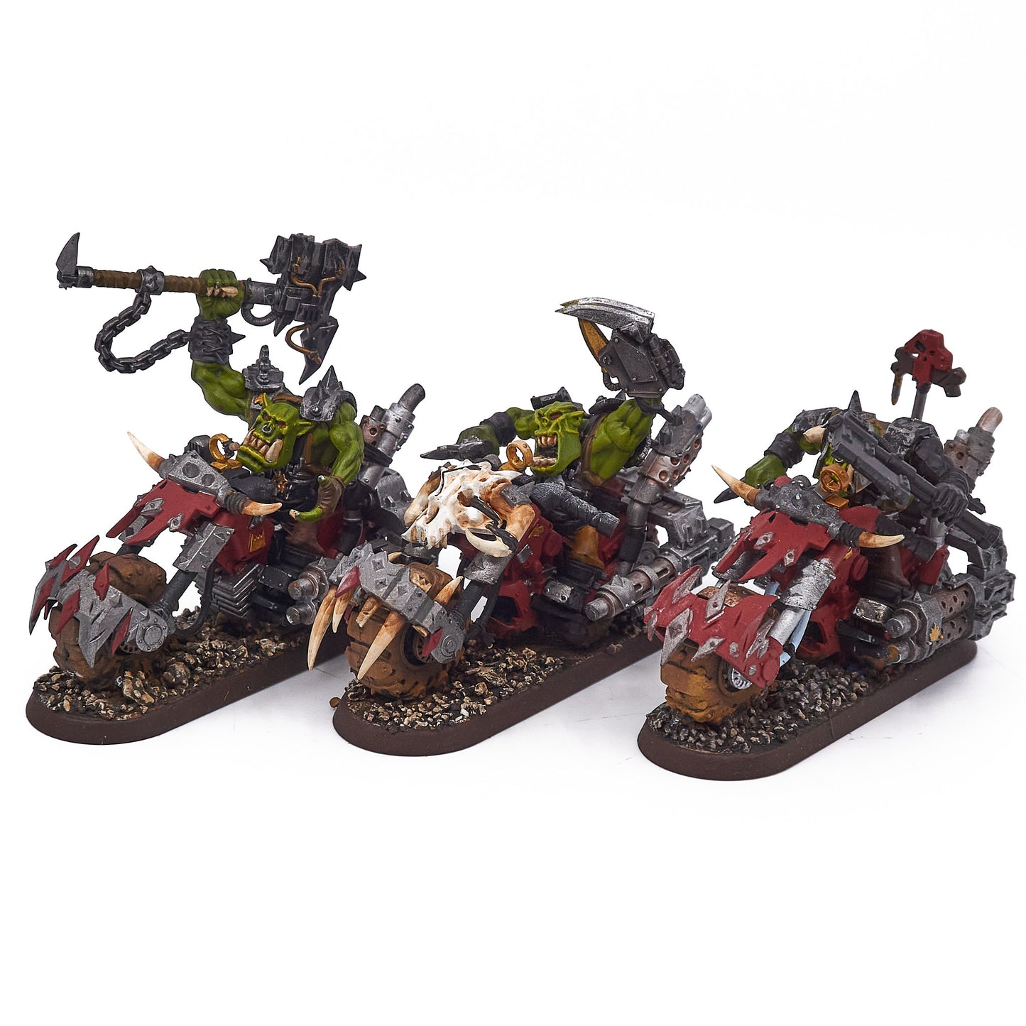 Orks - Ork Warbiker Mob (16673-V) - Used