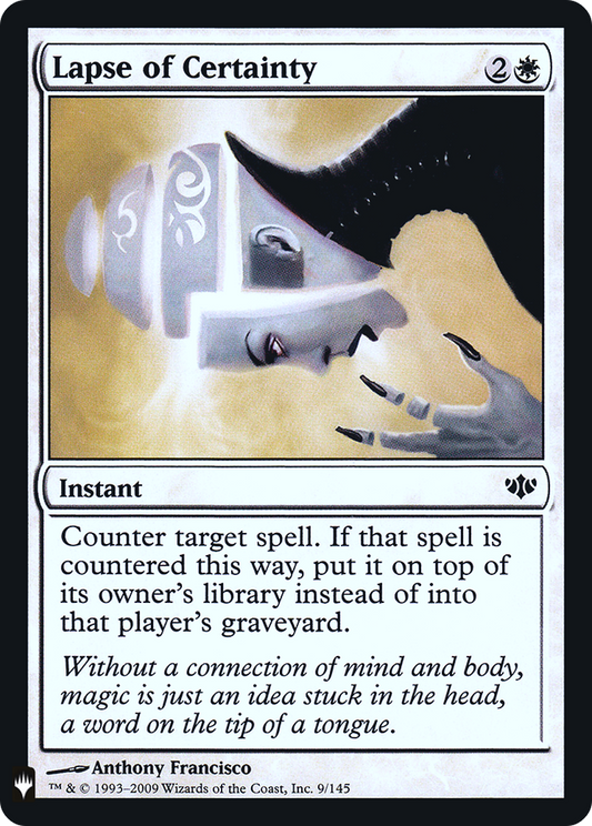 Lapse of Certainty [Mystery Booster]
