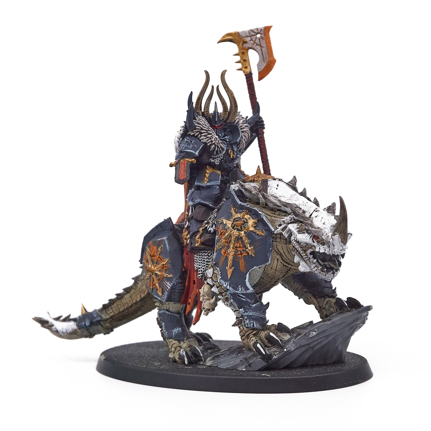 Slaves to Darkness - Chaos Lord on Karkadra (16948-V) - Used
