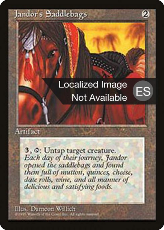 Jandor's Saddlebags [Fourth Edition Foreign Black Border]