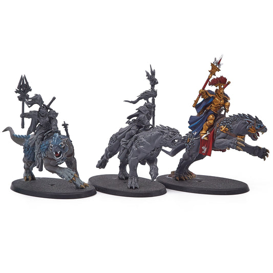 Stormcast Eternals - Evocators on Celestial Dracolines (17012-V) - Used