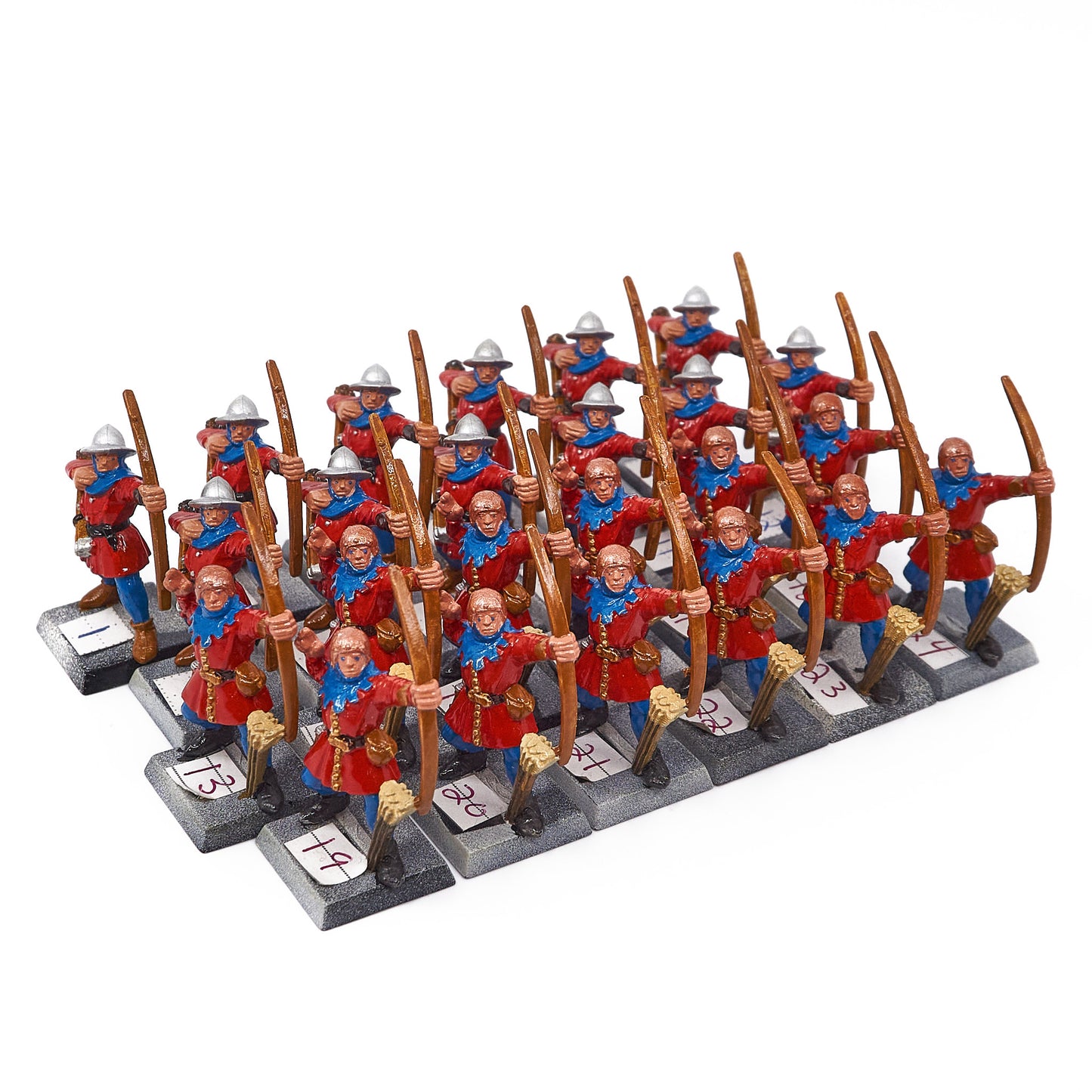 Kingdom of Bretonnia - Peasant Bowmen (17352) - Used