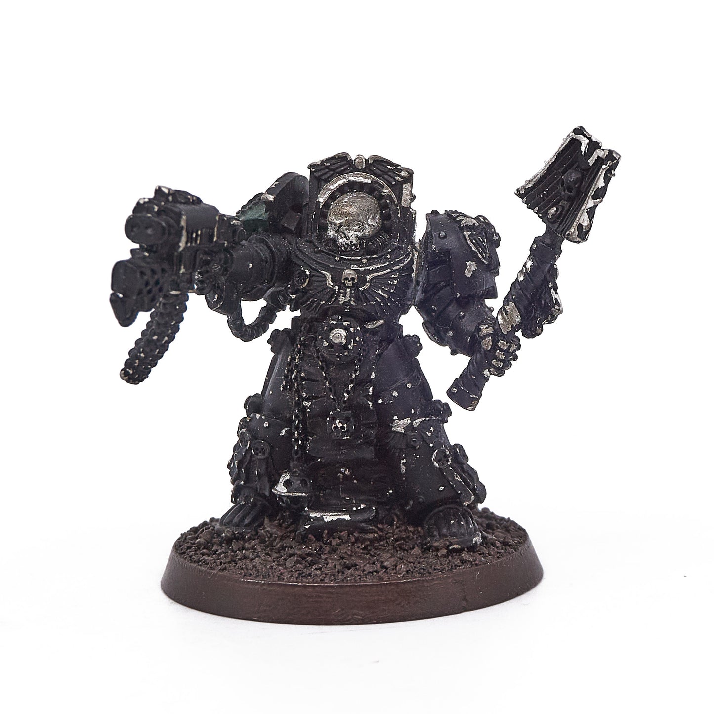 Space Marines - Chaplain in Terminator Armour (17458-V) - Used