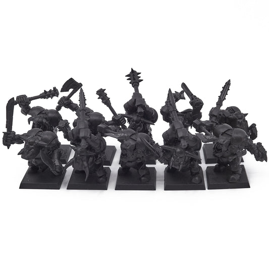 Orc and Goblin Tribes - Black Orc Mob (17491) - Used
