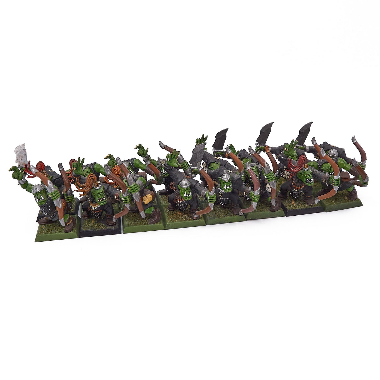 Orc and Goblin Tribes - Orc Arrer Boyz Mob (17495) - Used