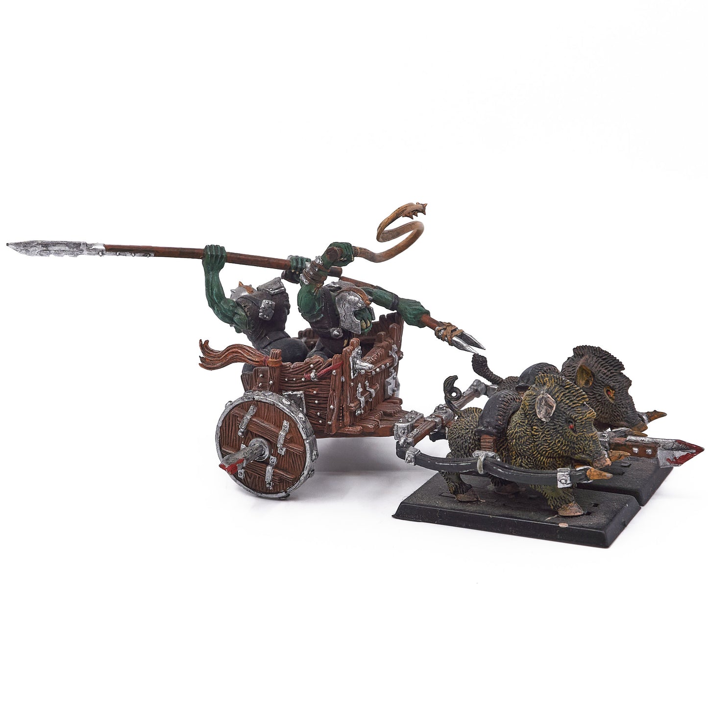 Orc and Goblin Tribes - Orc Boar Chariot (17506-V) - Used