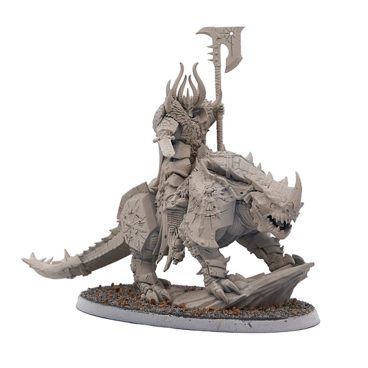 Slaves to Darkness - Chaos Lord on Karkadrak (17560-V) - Used
