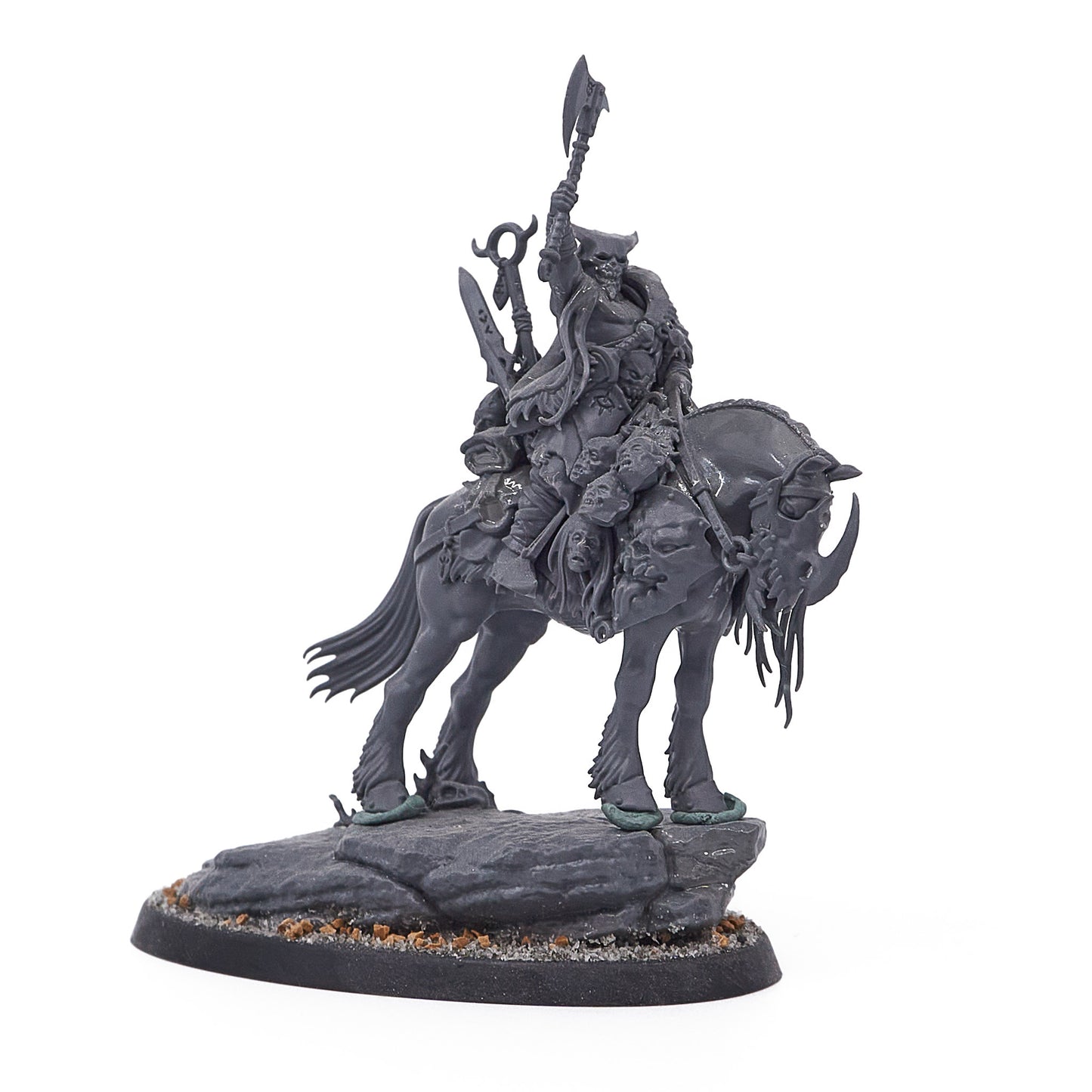 Slaves to Darkness - Darkoath Chieftain on Warsteed (17565-V) - Used