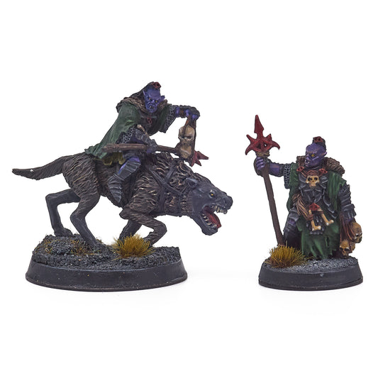 Middle Earth - Orc Shaman on Warg (17585) - Used