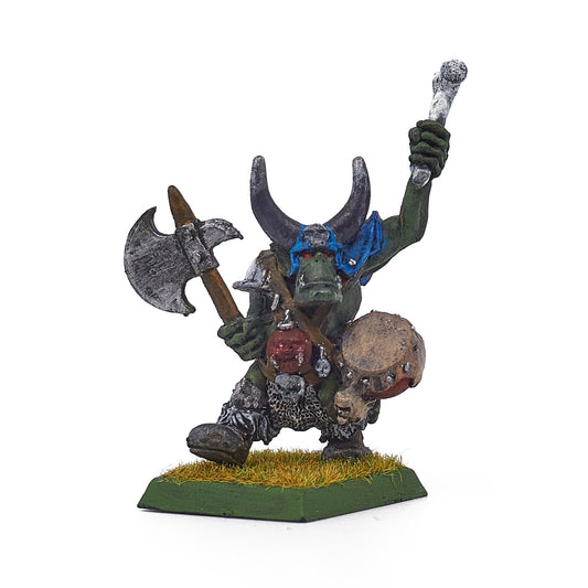 Orc and Goblin Tribes - Black Orc Drummer (17632) - Used