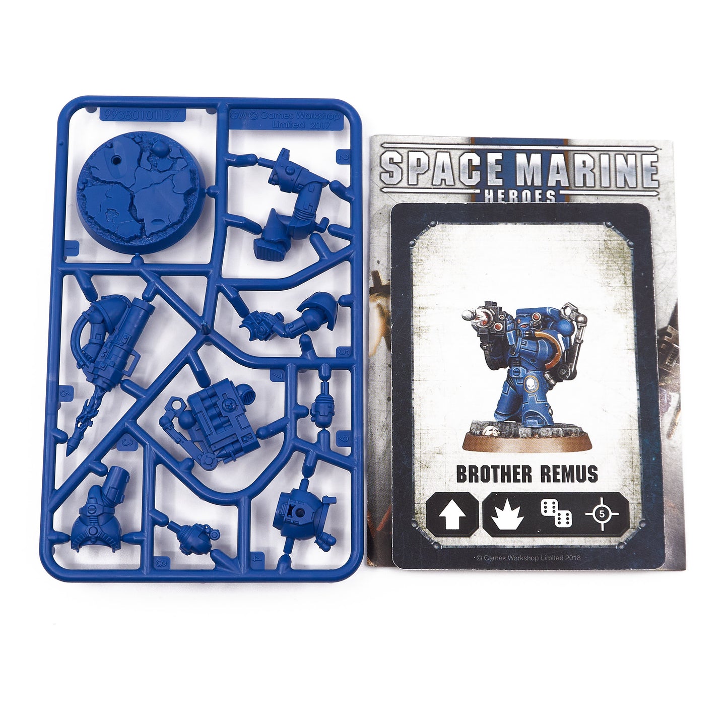 Space Marines - Space Marine Heroes Brother Remus (17652) - Used