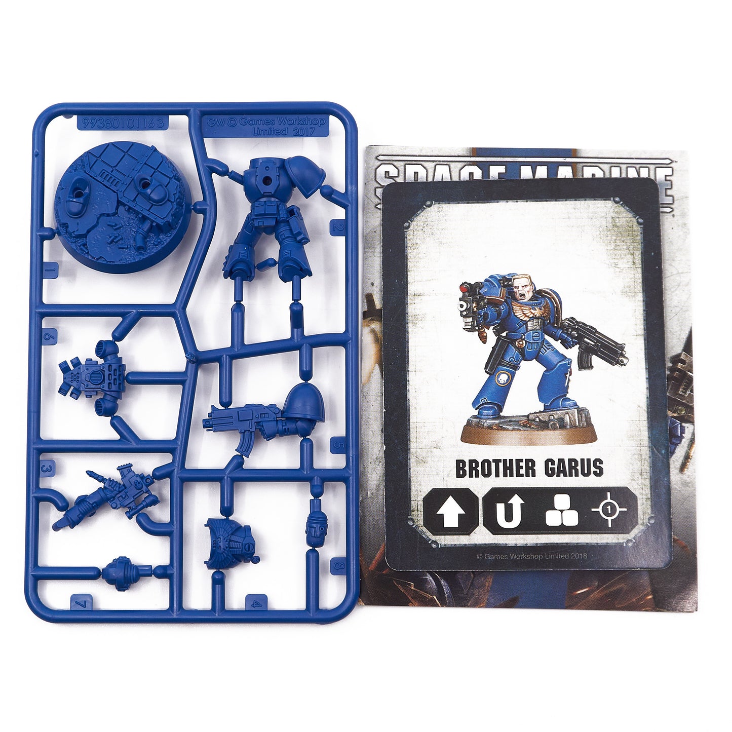 Space Marines - Space Marine Heroes Brother Garus (17653) - Used