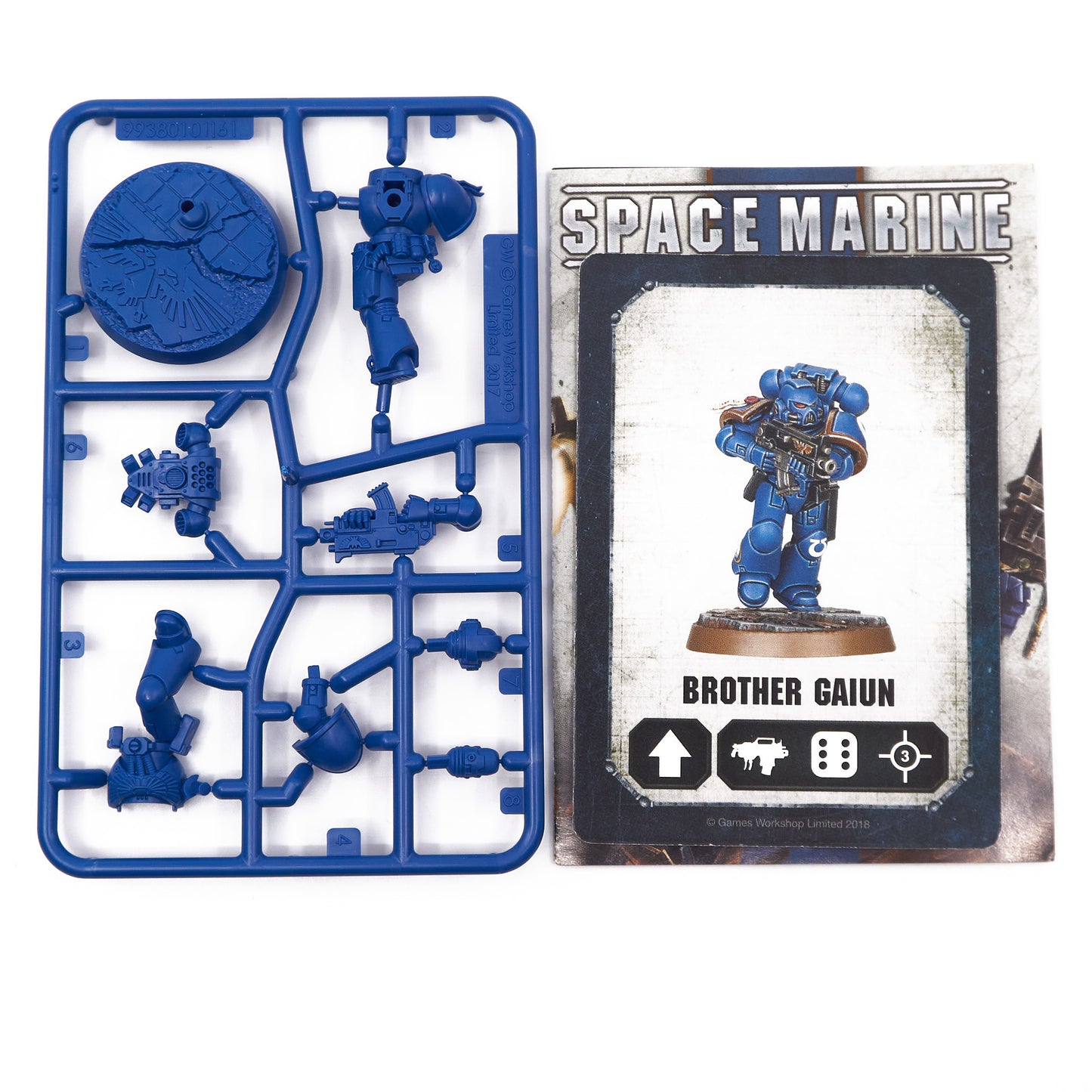 Space Marines - Space Marine Heroes Brother Gaiun (17656) - Used