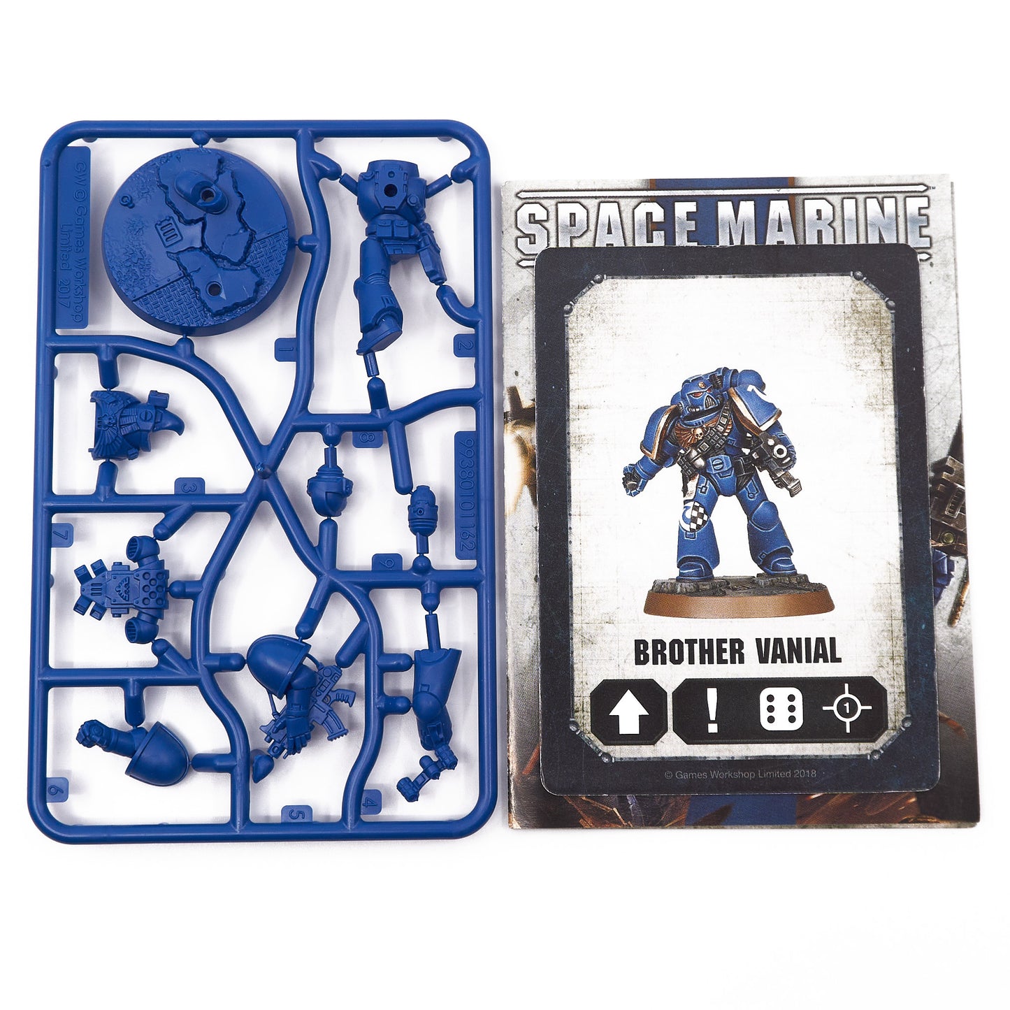 Space Marines - Space Marine Heroes Brother Vanial (17658) - Used
