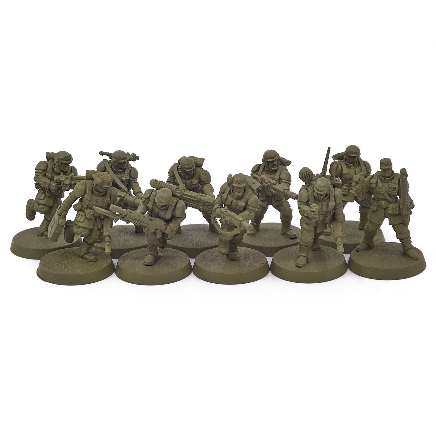 Astra Militarum - Cadian Shock Troops (17686) - Used