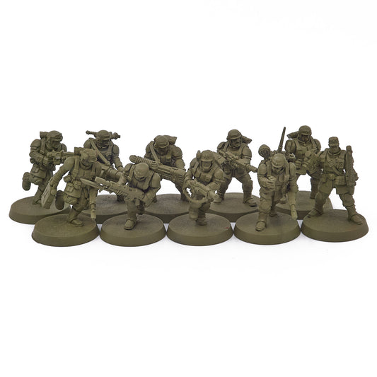 Astra Militarum - Cadian Shock Troops (17686) - Used