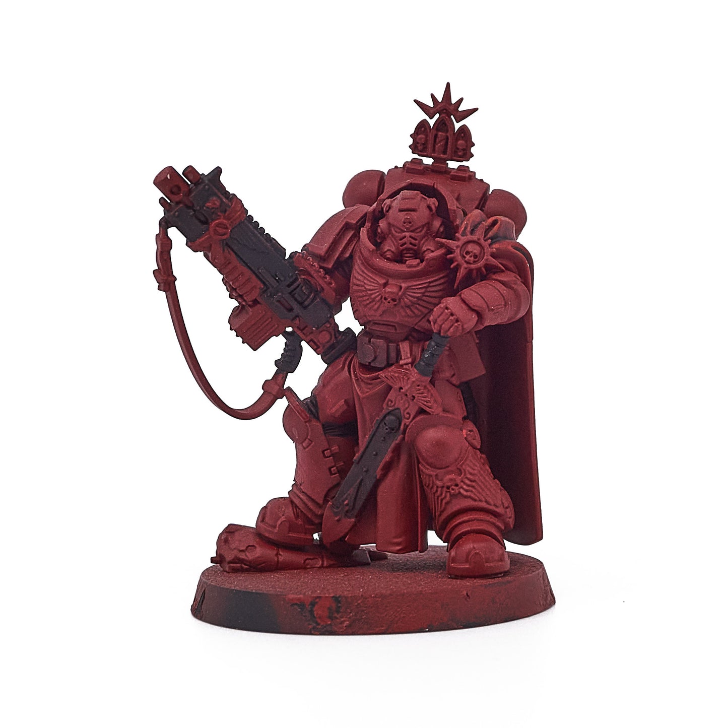 Space Marines - Captain in Gravis Armour with Master-crafter Heavy Bolt Rifle (17809-V) - Used