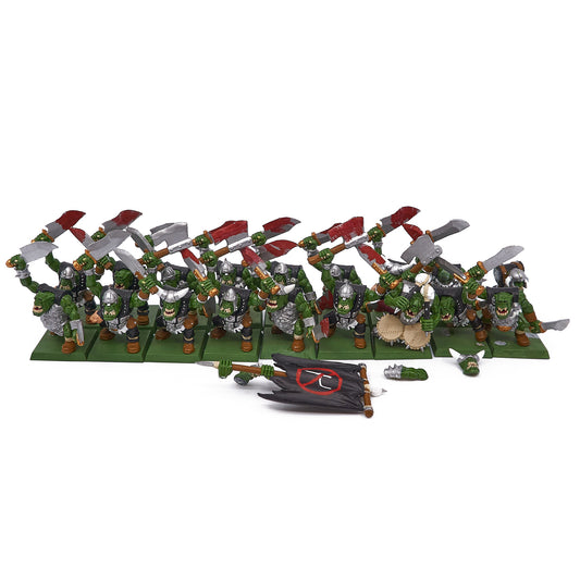 Orc and Goblin Tribes - Orc Boyz Mob (17811) - Used