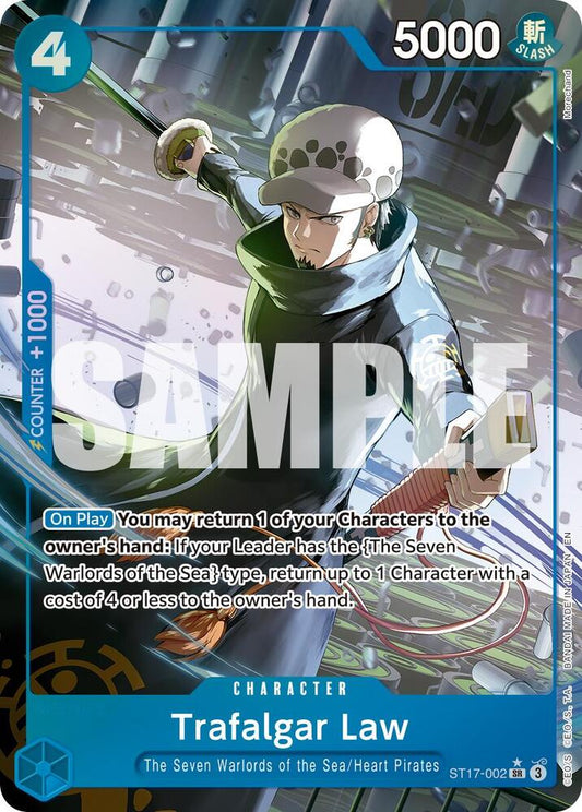 Trafalgar Law - ST17-002 (Alternate Art) [Premium Booster -The Best- Vol. 2]