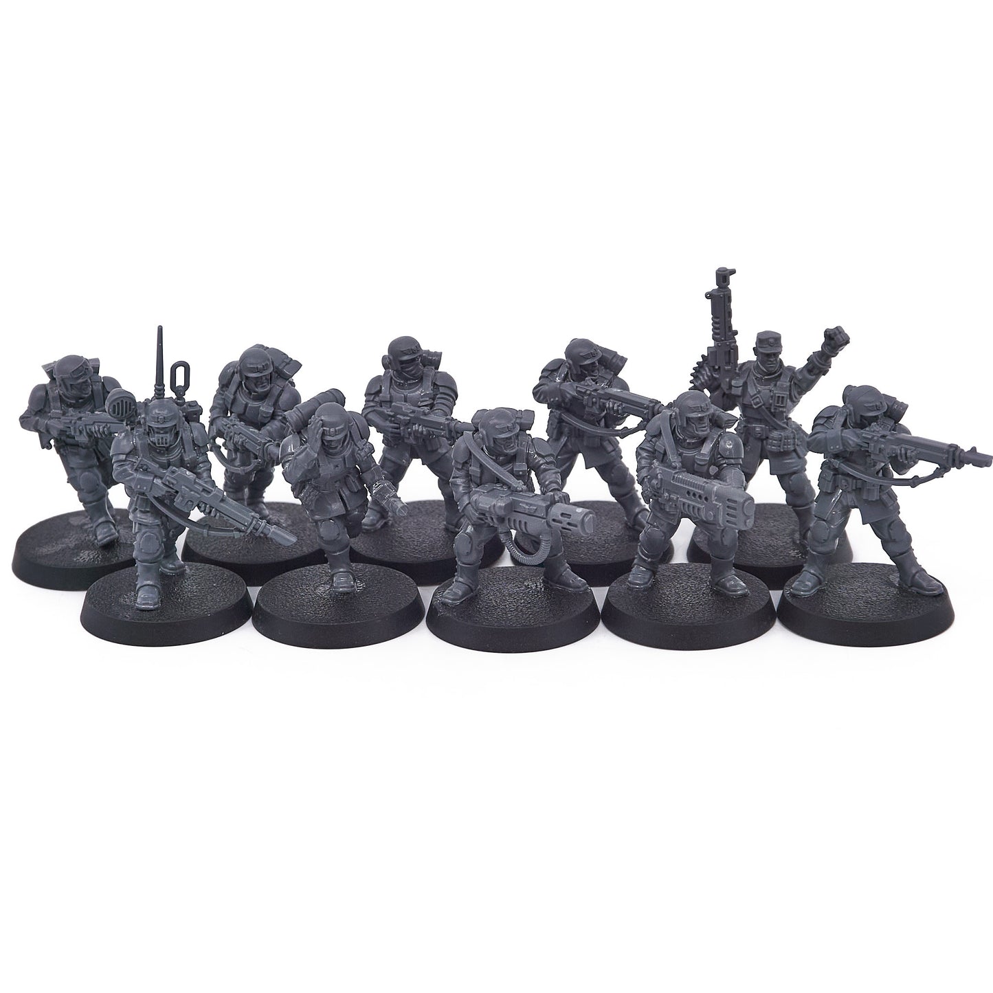 Astra Militarum - Cadian Shock Troops (17985) - Used