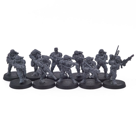 Astra Militarum - Cadian Shock Troops (17988) - Used