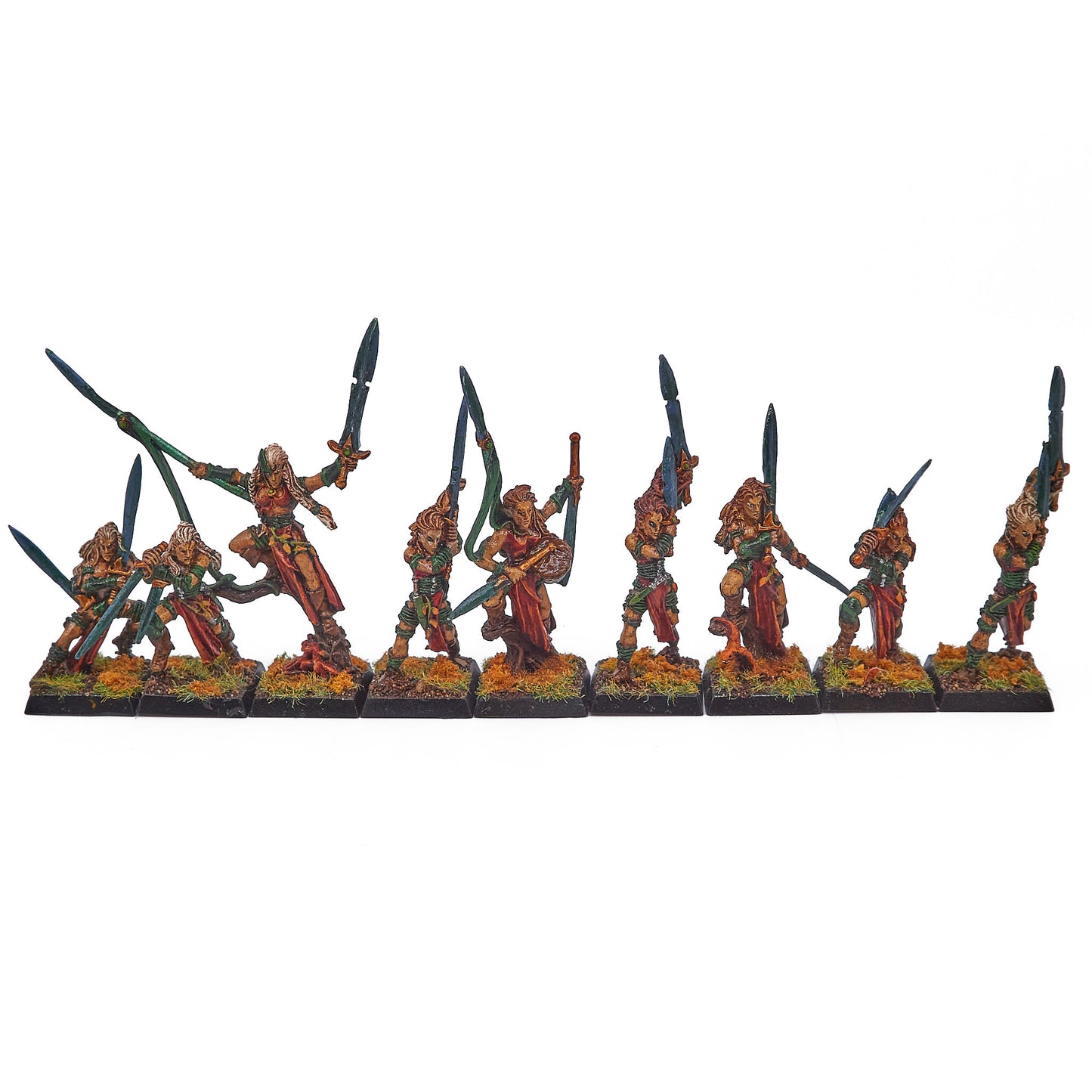 Wood Elf Realms - Wardancer Troupe (18025) - Used