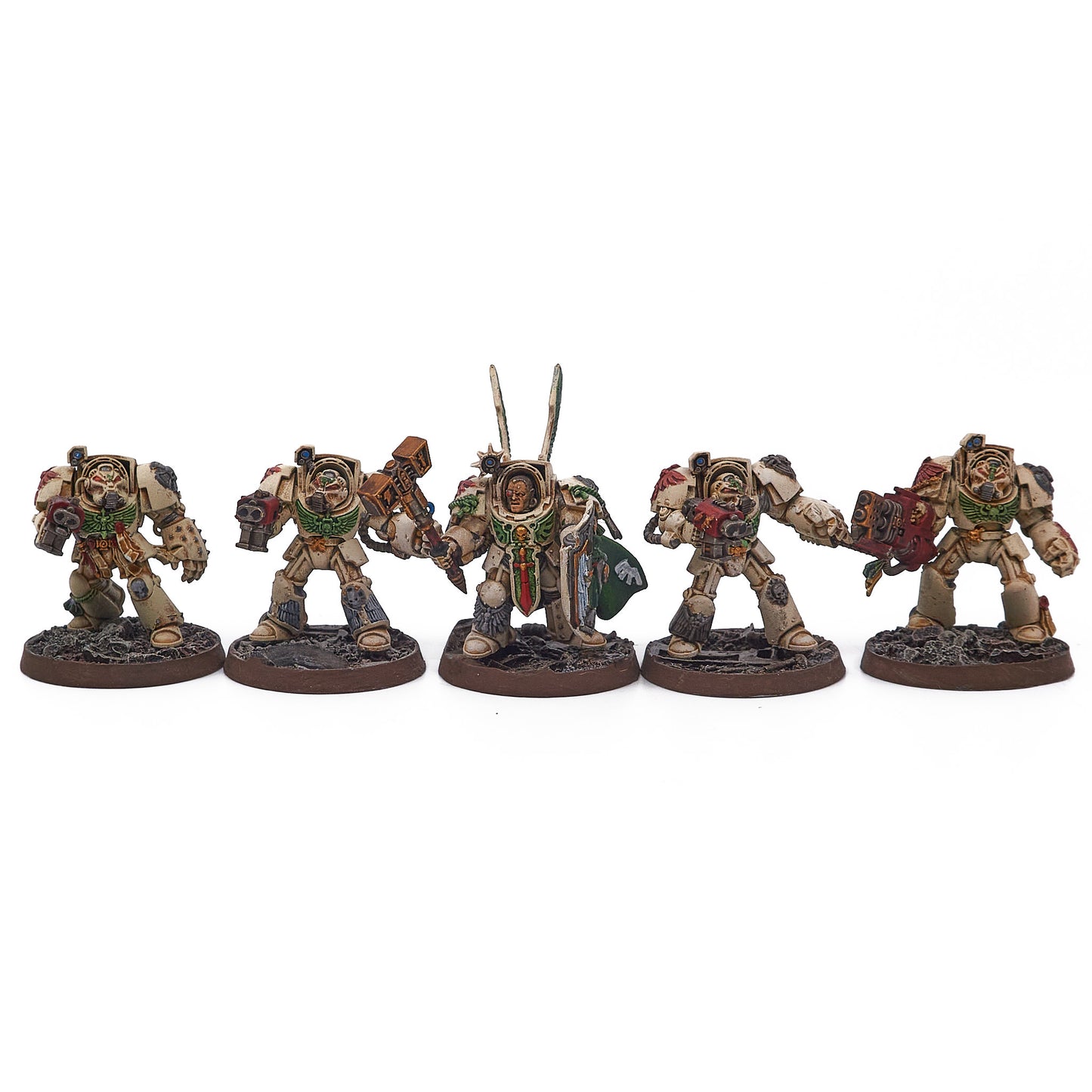 Dark Angels - Deathwing Terminator Squad (18064-V) - Used