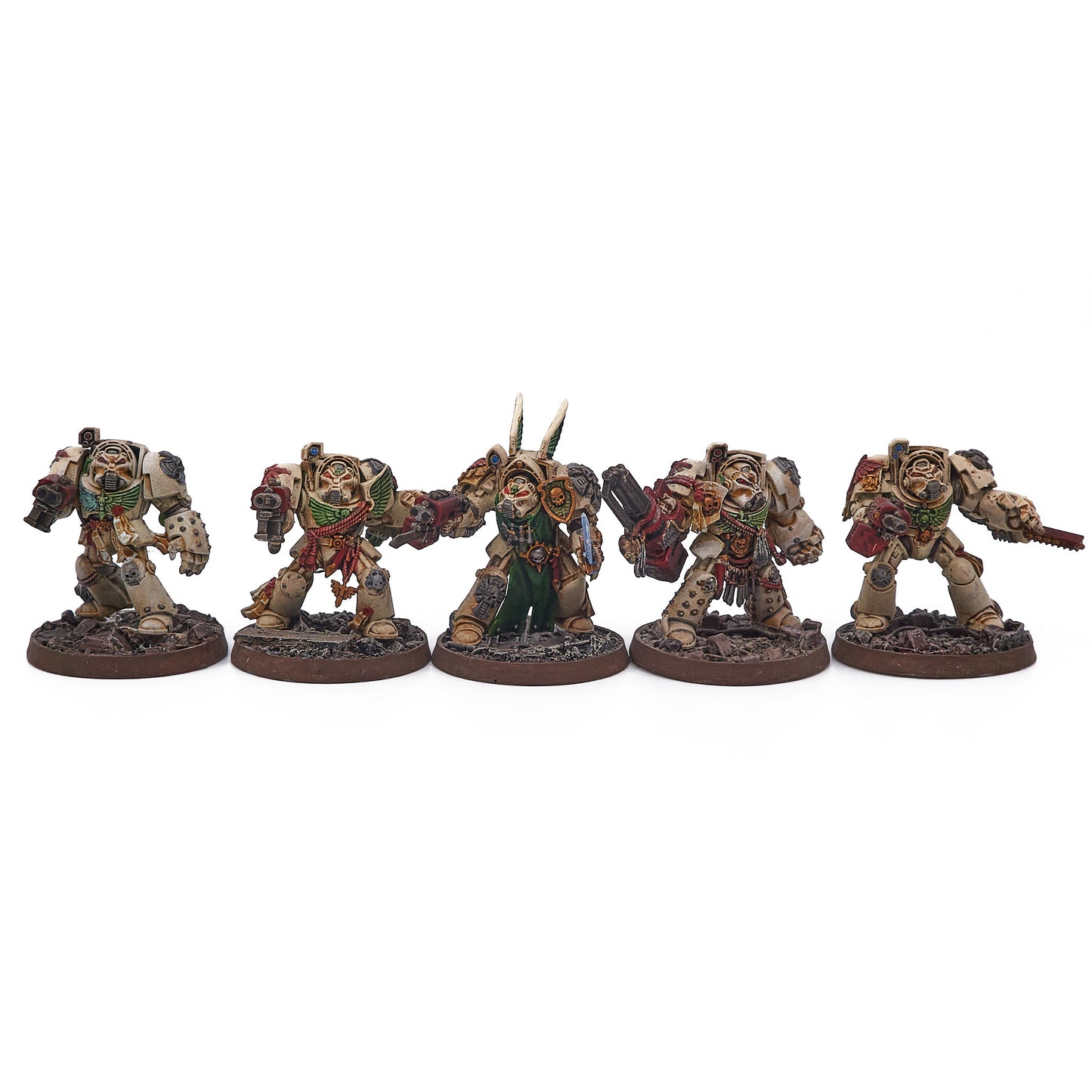 Dark Angels - Deathwing Terminator Squad (18065-V) - Used