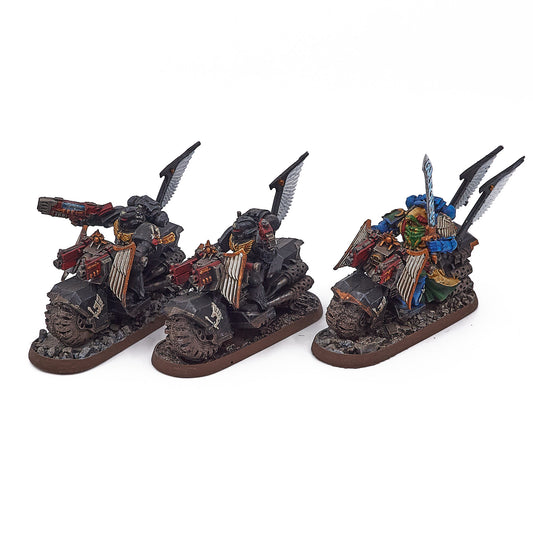 Dark Angels - Ravenwing Bike Squadron (18069) - Used