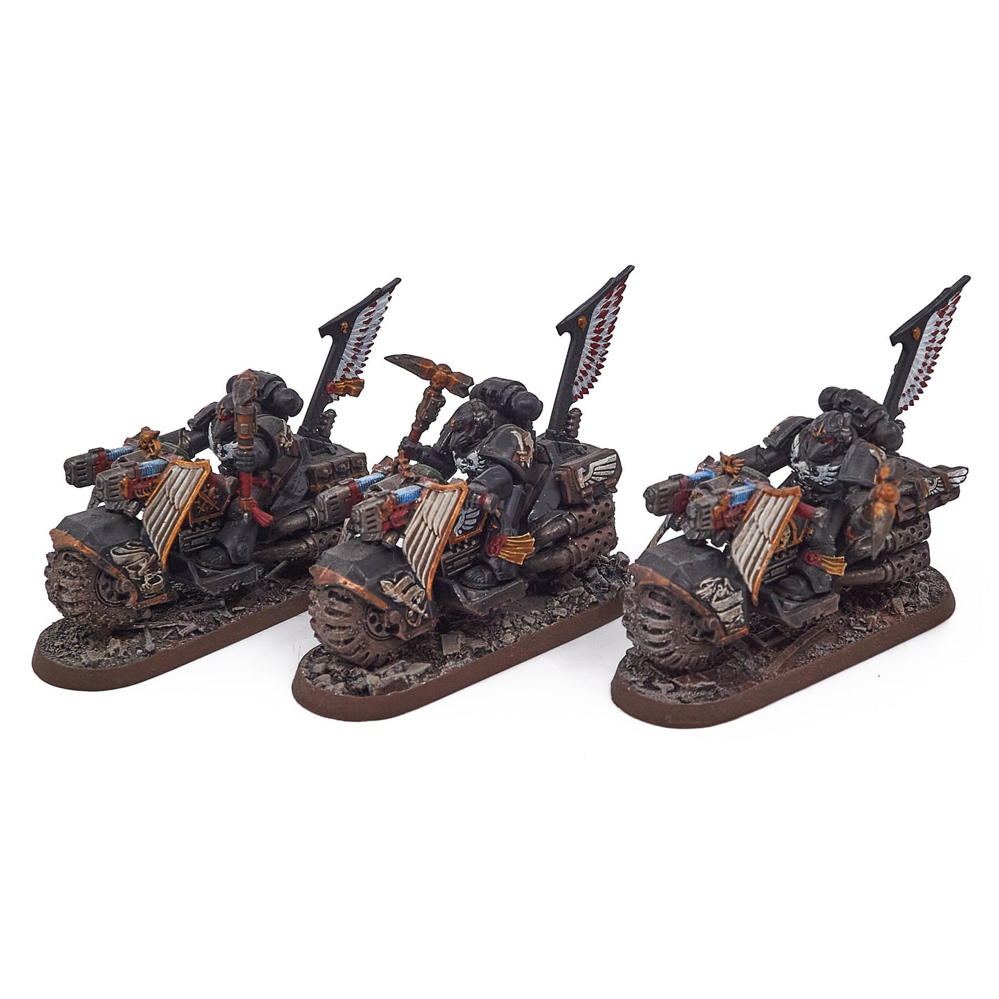 Dark Angels - Ravenwing Bike Squadron (18070) - Used