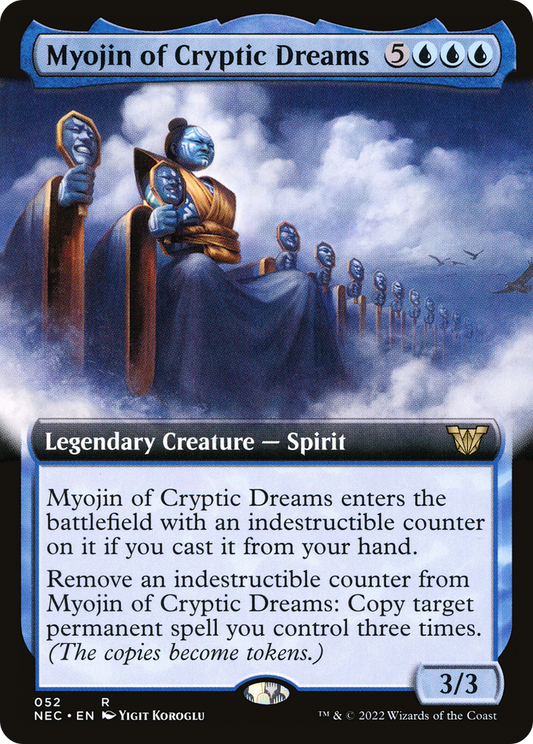 Myojin of Cryptic Dreams (Extended) [Kamigawa: Neon Dynasty Commander]
