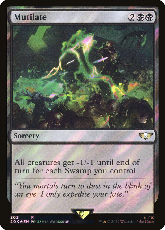 Mutilate (Surge Foil) [Universes Beyond: Warhammer 40,000]