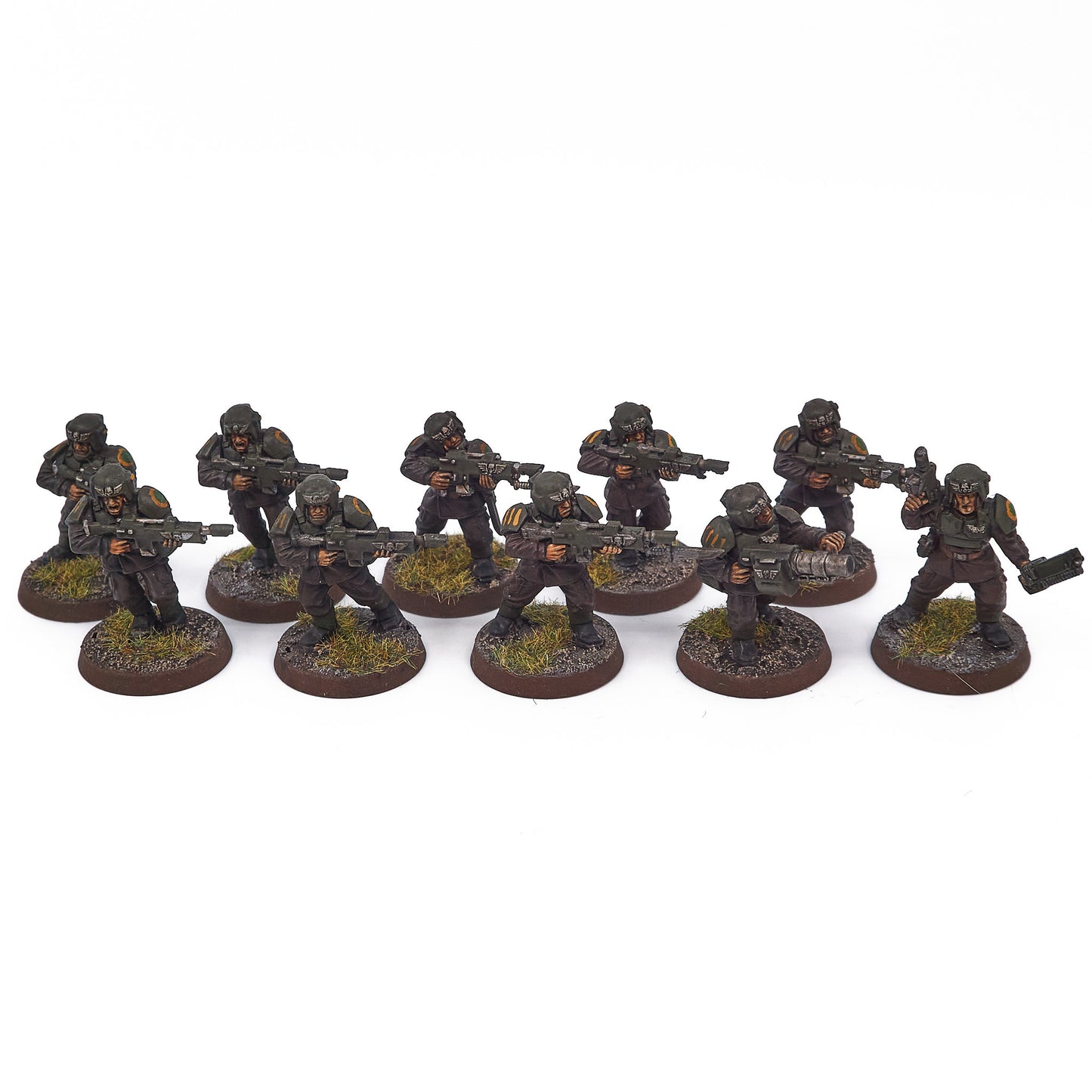 Astra Militarum - Cadian Shock Troops (18126) - Used