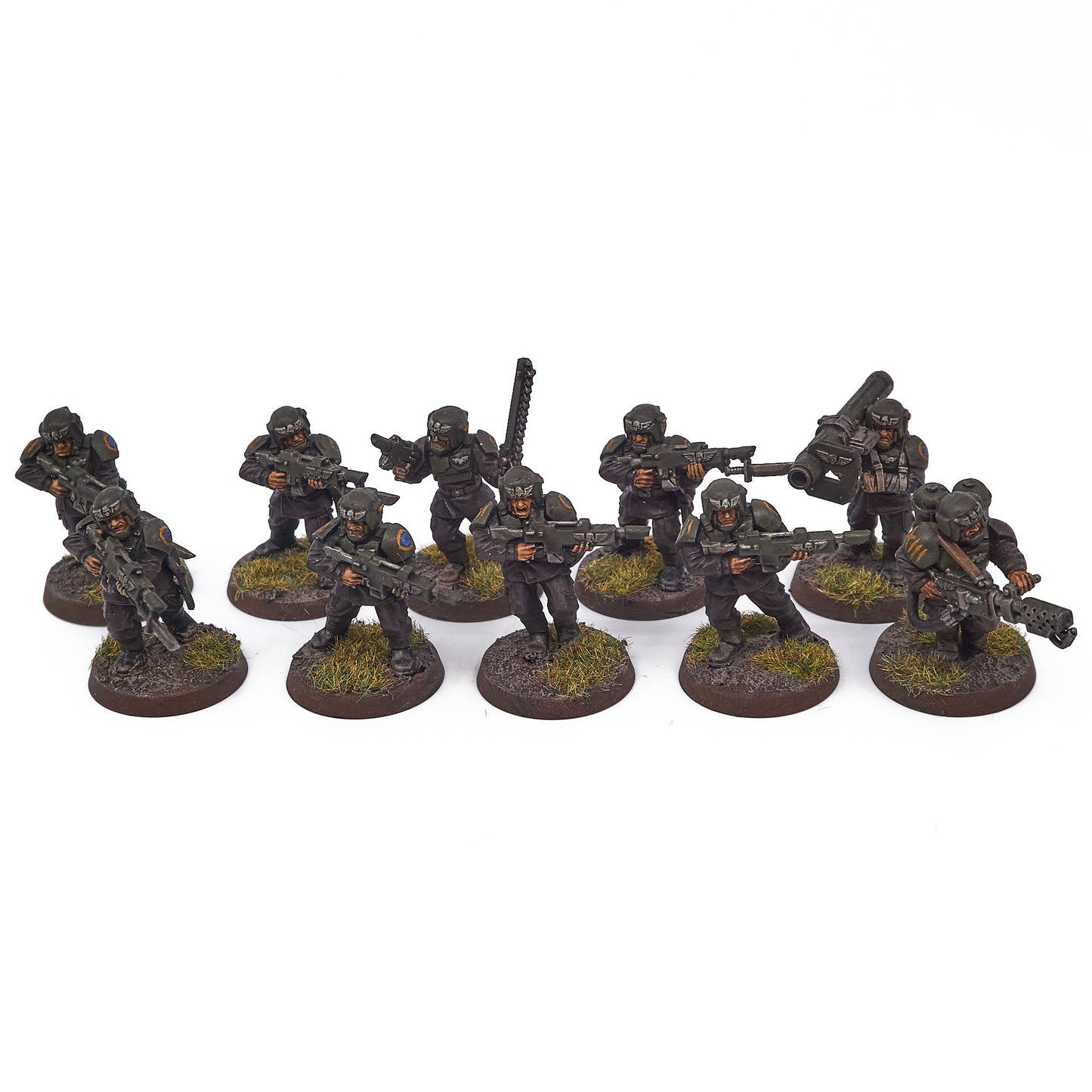 Astra Militarum - Cadian Shock Troops (18127) - Used